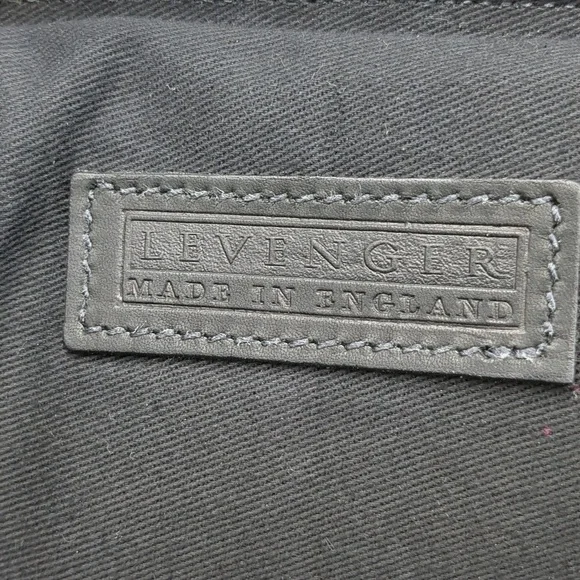Levenger black laptop bag - Picture 13 of 14